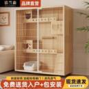 猫别墅宠物柜铁网柜子室内猫舍柜家用全景豪华猫屋猫笼子其它柜类