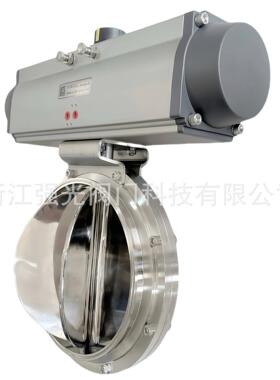 316L制药粉体卫生级食品级不锈钢气动快装卡箍卡盘星型卸料器