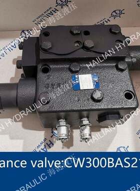 DownMax Motor Balance Valve 平衡阀CW300BAS219 舱盖液压控制阀