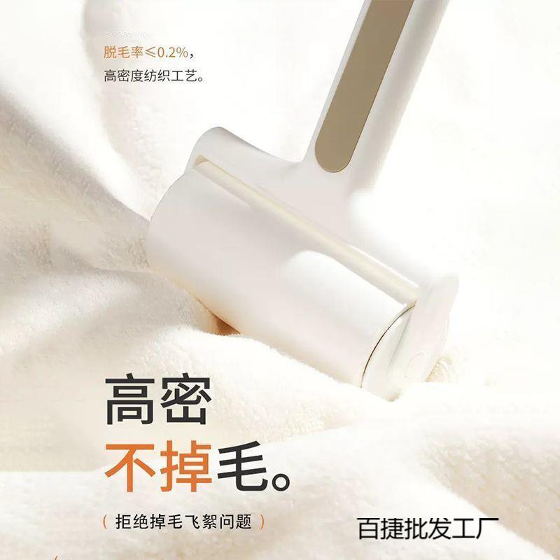 【加厚浴巾】超厚棉不毛吸水速干男女浴巾学生家用大毛巾爆款