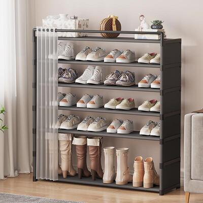 Multi-layer shoe rack for home use, suitable for placing out