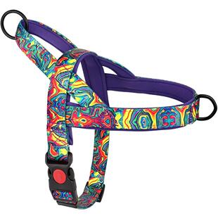 Quick Dog Control Handle Harness With Nylon Ves Dogs Pull