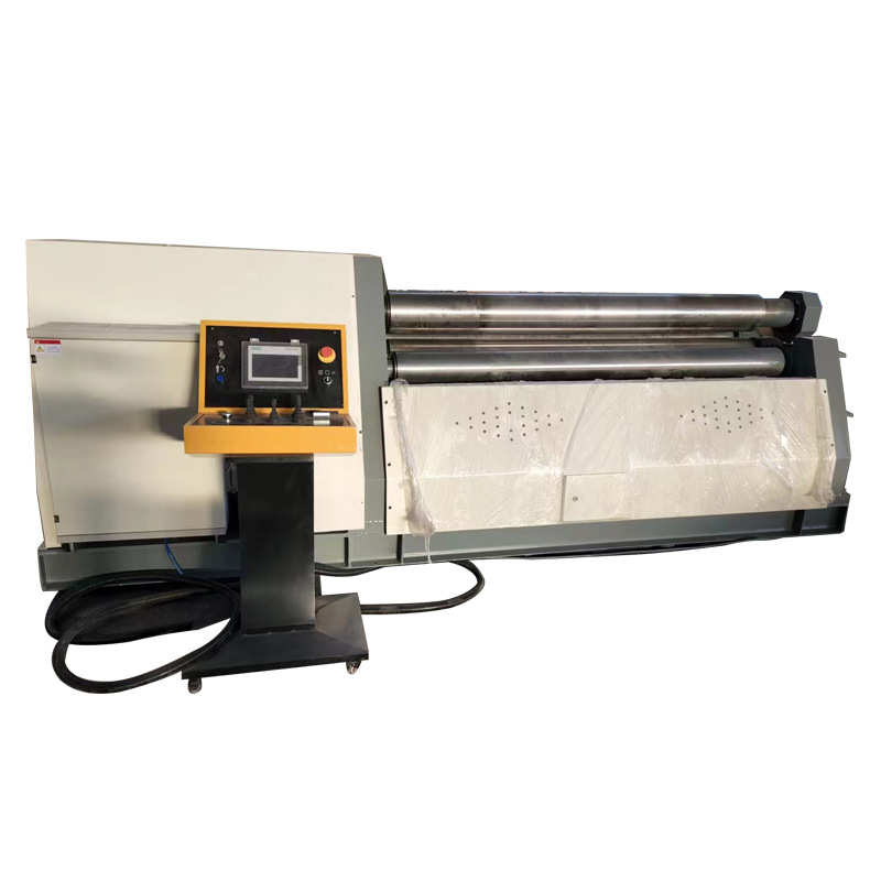 全自动数控液压四辊卷板机金属自动预弯卷板机全自动液压卷板机