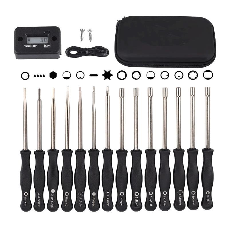 14pcs 化油器调节杆通用工具套餐