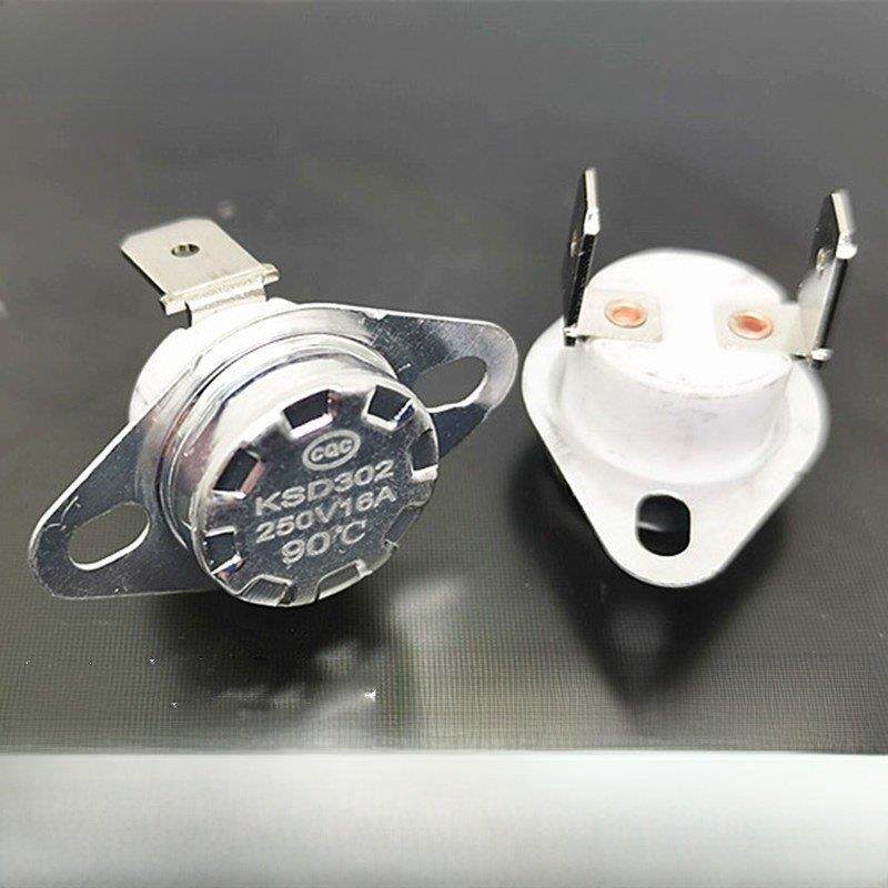 40度95度--190度16A250V KSD301温度开关温控器常闭弯脚固定鼻5祇,电子元器件市场,其它元器件,淘宝优惠券,粉丝福利购,淘宝优惠卷