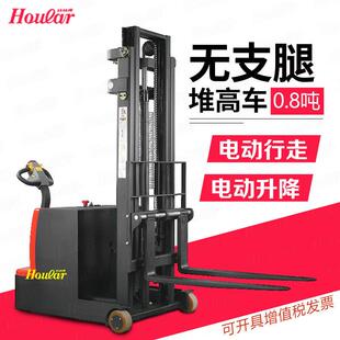 特惠0.8吨CDDP-G全电动堆高车托盘堆垛车无支腿叉车平衡重式铲车