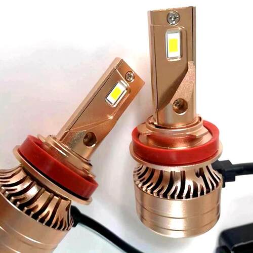 汽车LED大灯h7近光远光灯泡h4远近一体9005超亮h1车灯h11激光强光