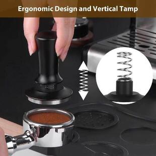 51/53/58mm Coffee Tamper Spring-Loaded Constant Pressure
