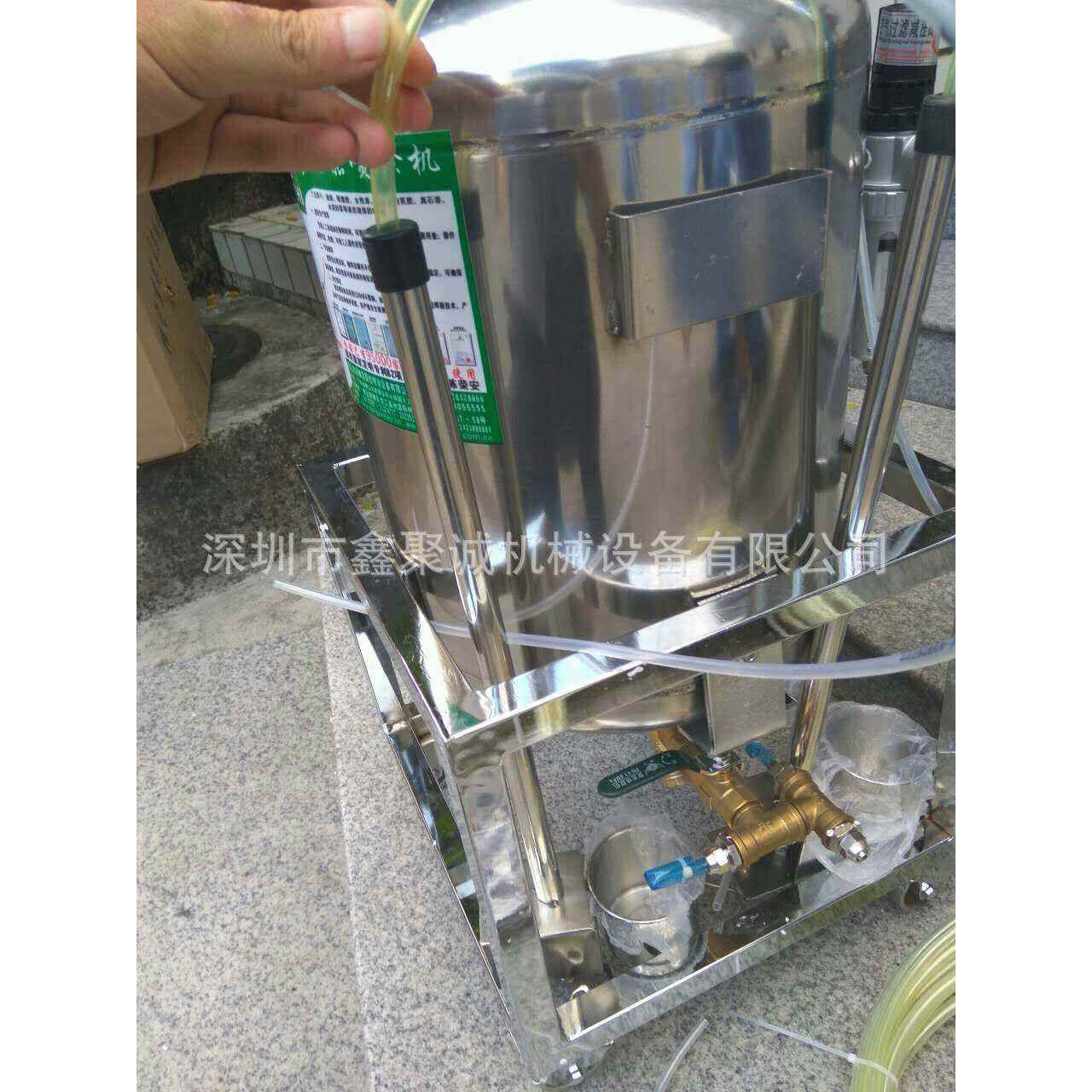 厂家供应10升30升40升喷胶机下排式不锈钢多功能节能喷涂机