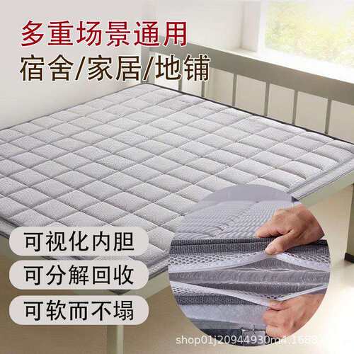 3D纤维床垫软硬适中老人儿童护脊床垫高箱床榻榻米垫薄1.8m可拆洗