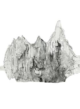 新中工式太湖PZ1136石假山雕塑摆墅件别抽电视柜玄关书柜象艺术艺