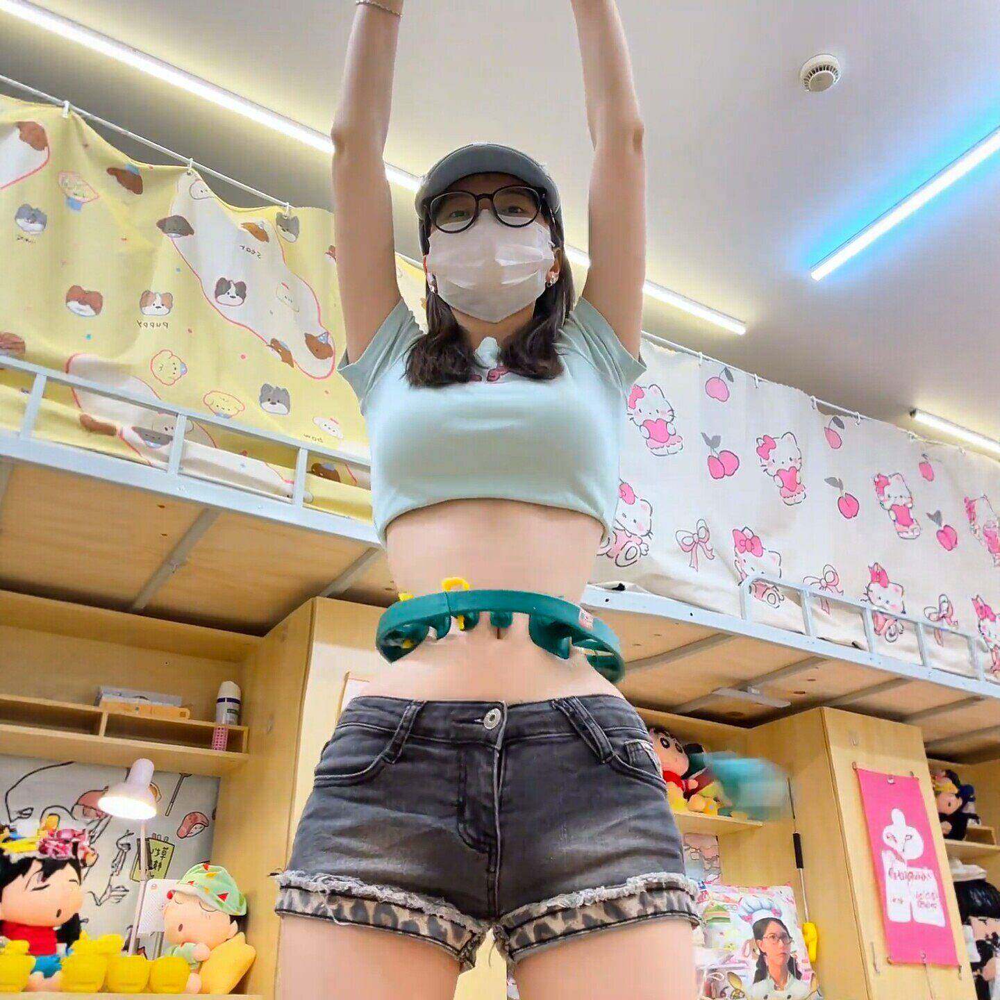 呼啦圈收腹加重减肥家用不伤腰甩球女士懒人瘦身瘦腰健身暴汗神器