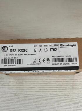 1762-IF2OF2 MicroLogix4通道模拟组合模块2输入/2输出