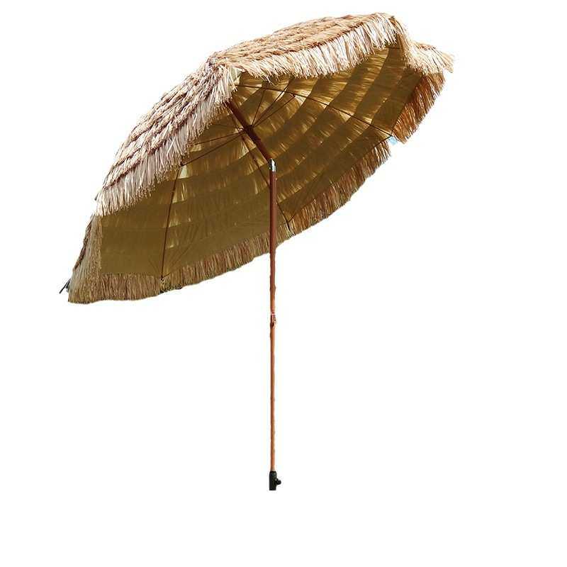 户外酒店民宿庭院伞沙滩仿真茅草伞遮阳稻草伞折叠庭院景区防晒伞,居家日用,伞,淘宝优惠券,粉丝福利购,淘宝优惠卷