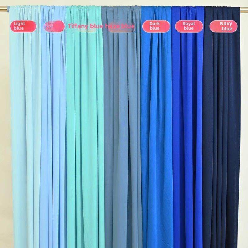 蓝色牛奶丝弹力布婚庆吊顶纱幔装饰布幔酒店婚礼背景舞台现场布置,节庆用品/礼品,节庆布艺用品,淘宝优惠券,粉丝福利购,淘宝优惠卷