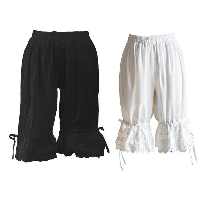 Lace solid color lantern shorts 宽松舒适灯笼花边短裤