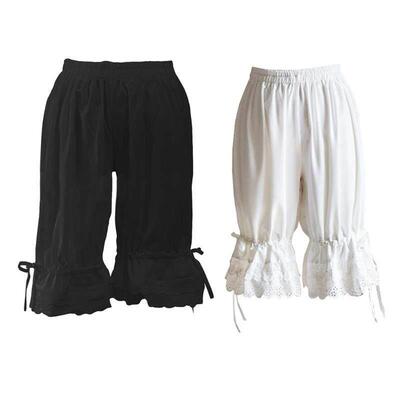 Lace solid color lantern shorts 宽松舒适灯笼花边短裤