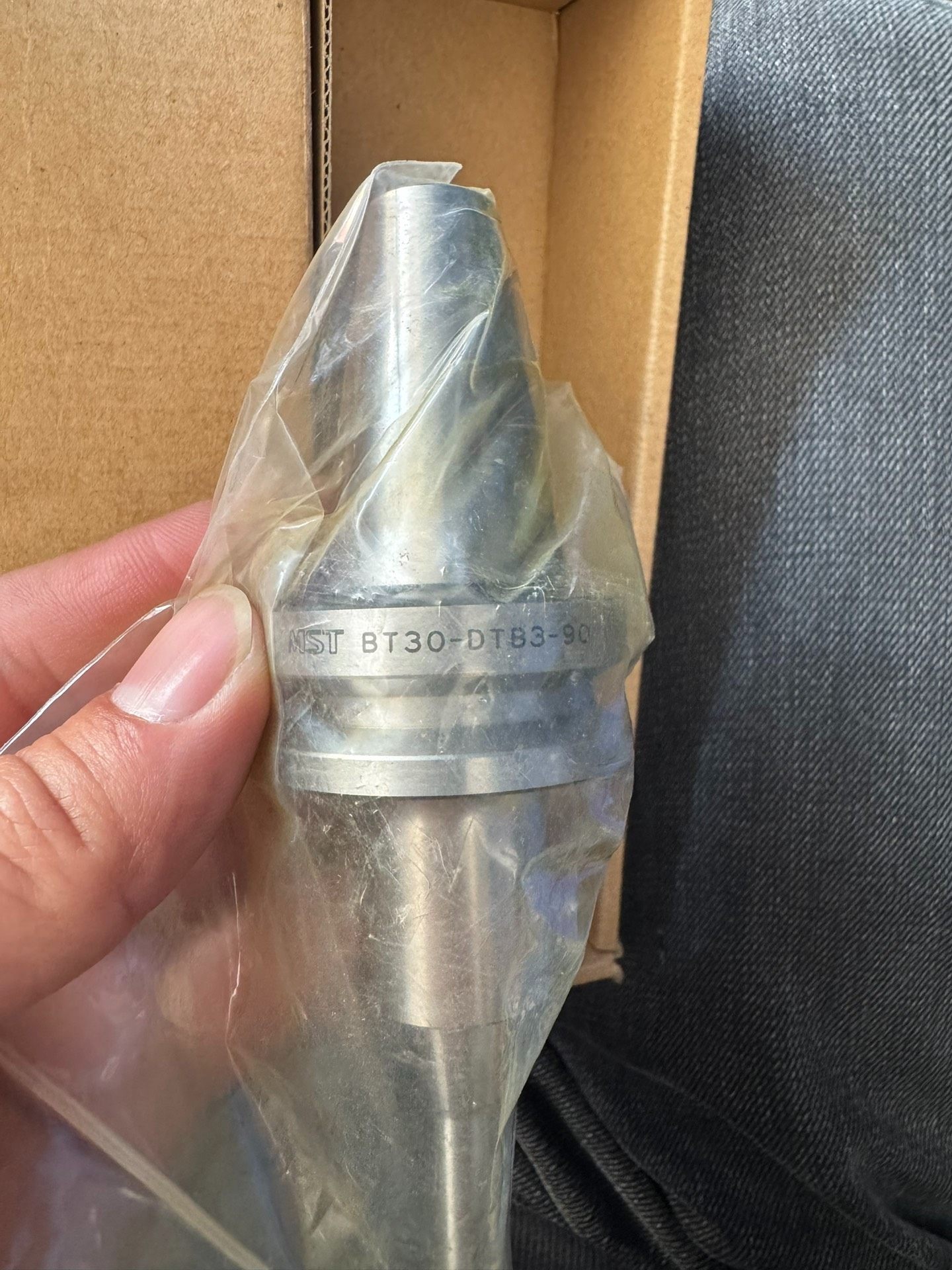 日本MST恩司迪两体式热装刀柄BT30-DTB3-90实物拍