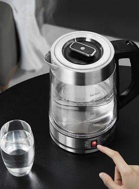 电透热水壶682家用玻璃明可保温自动断电一烧水体壶大容1量开水壶