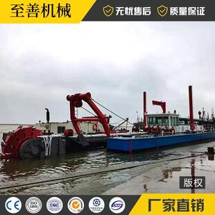 斗轮式挖泥船 大型挖泥抽沙船 河道清淤船厂家 抽泥吸泥船