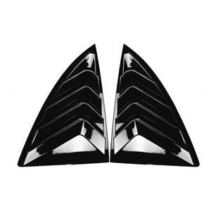 车窗毛豆+model饰tesla外 特斯拉贴后排改装适用 y百叶窗 车2019y