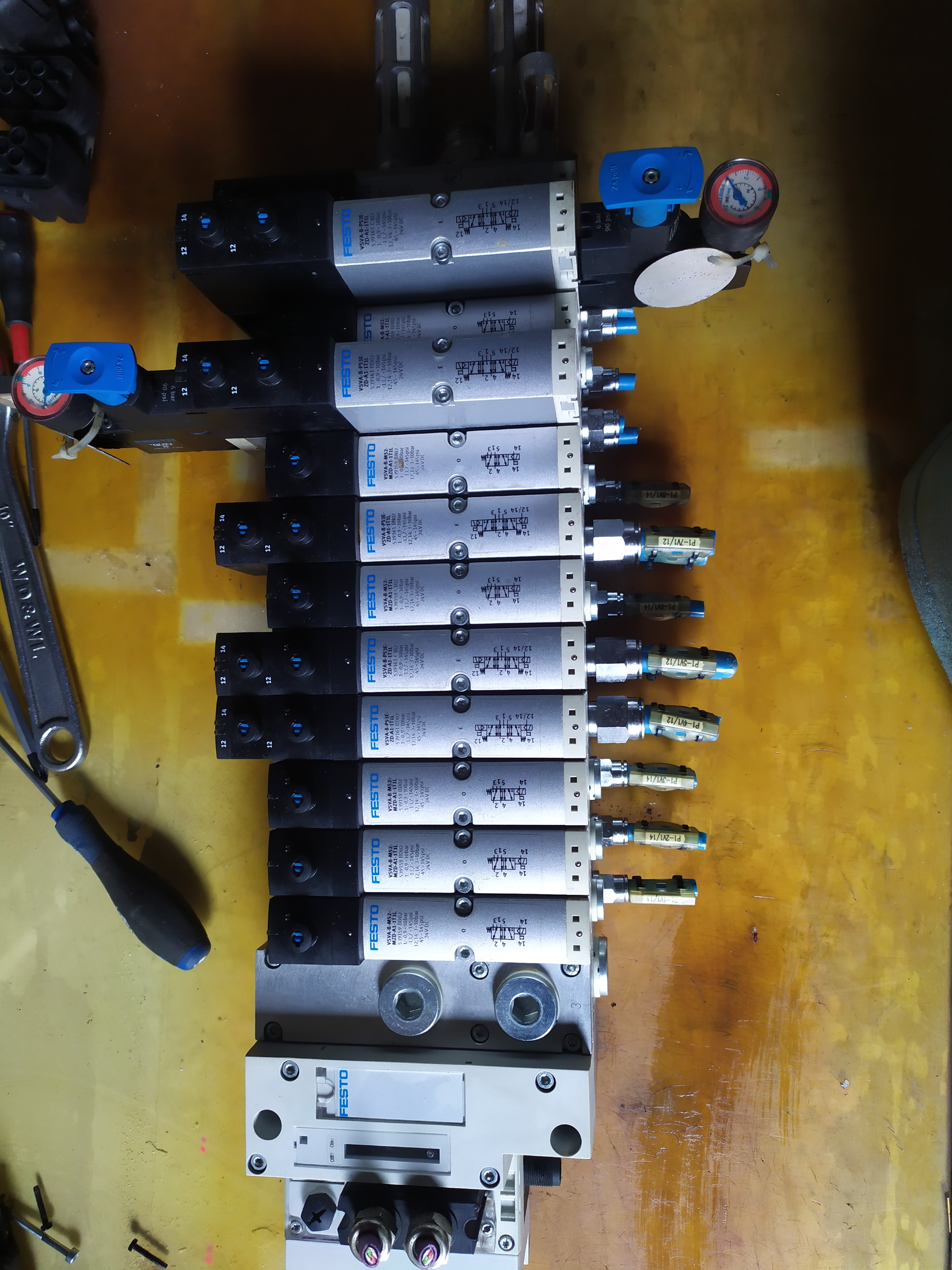 FESTO费斯托拆机一套，VSVA-B-M52-MZD-A1