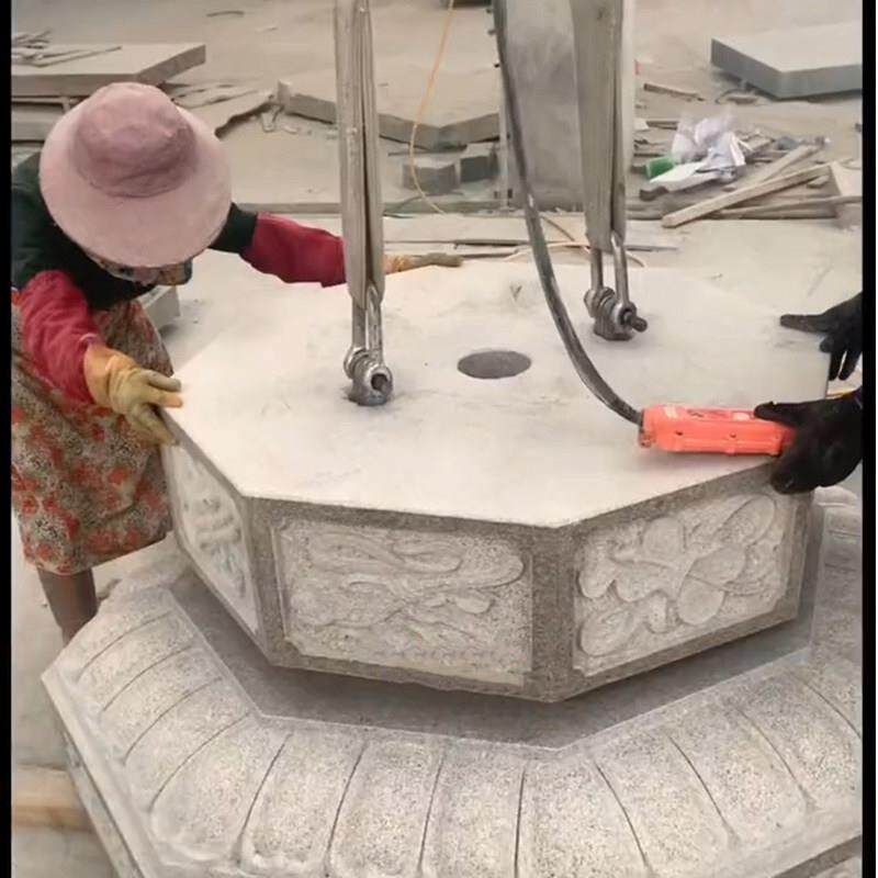 石柱吊装铁盘龙柱吊装铁夹具吊具石头拼装起重工具石墩吊钳组装吊