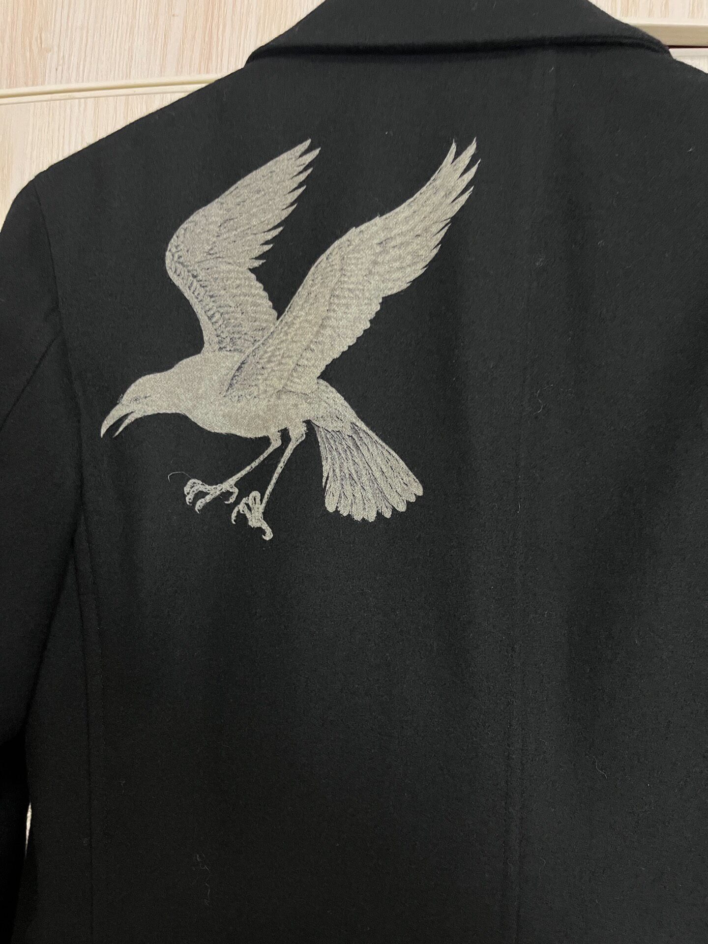 Yohji Yamamoto 11AW Long Coat — detail
