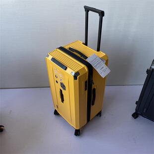 高档出口日本小众箱包运动版 锁箱静音小万能制动密轮 车箱包海关码