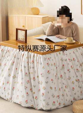 烤折叠桌子家用实VQA木桌摆餐烤火架简易冬季供暖炕桌桌桌火取暖