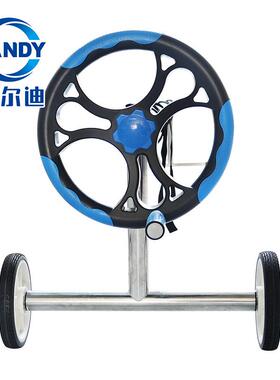 [86D手动收卷机】厂家直供泳池盖布收纳助手 高承重 可移动