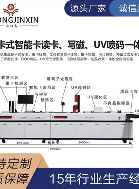 制卡设备源头厂家DOD喷码机UV喷码贴标机写磁机IC卡读写设备