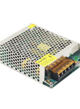 LED开关电源72W S-72-24 24V3A 安防监控电源 直流稳压电源
