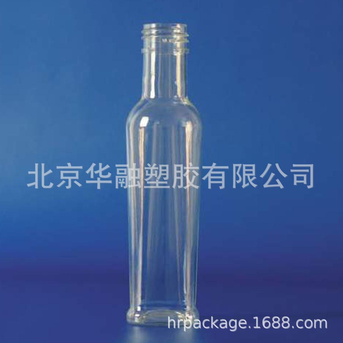 Y系列250ml上圆下方橄榄油瓶透明油瓶--异型瓶