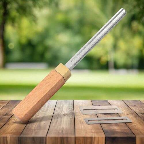Guitar Fret Dressing File 4 Edges Wooden Handle Maintenance
