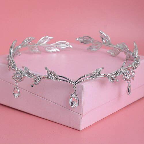 Luxury Crystal Crown Bridal Hair Accessories Wedding Rhinest