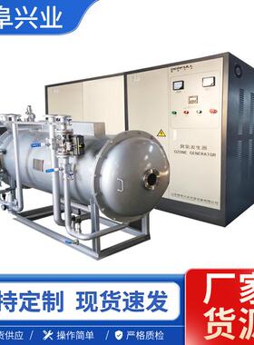 1kg臭氧发生器降COD脱色除臭5kg臭氧机氧气源水冷式蜂窝状罐式