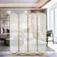 北欧现代简约进门屏风隔断折叠移动钢化玻璃客厅卧室遮挡家用屏风