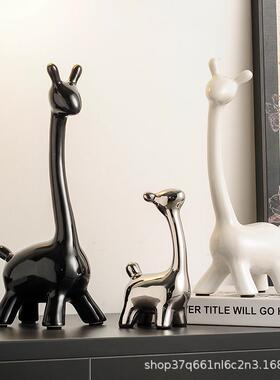 大象摆件轻奢高档家居电视柜酒柜工艺品客厅房间装饰摆件高级感