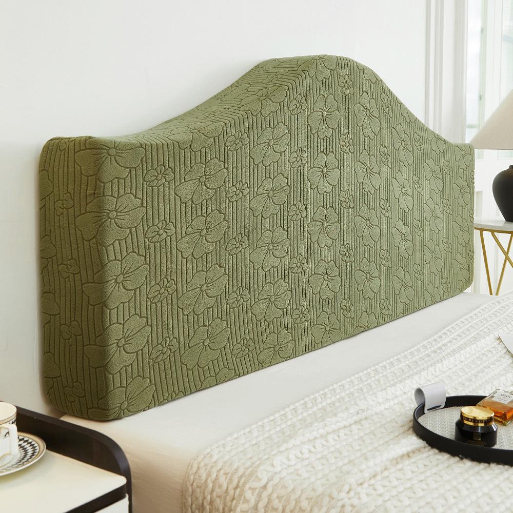 床头全包四季通用异形弧形床头罩