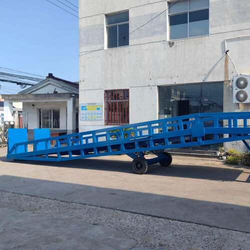 移动式液压登车桥仓库物流卸货平台移动装车平台厂家多款式可售
