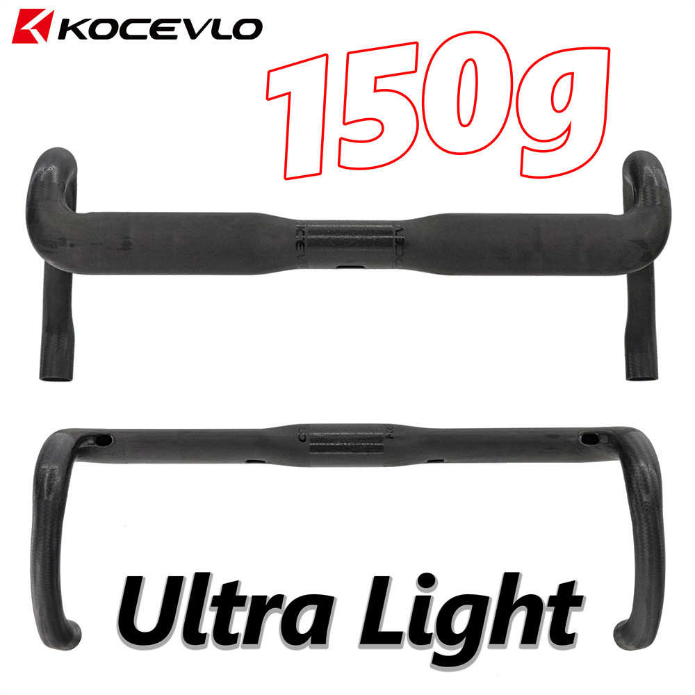 Kocevlo SL 150g超轻进口碳纤维车把支持内走线公路自行车弯把