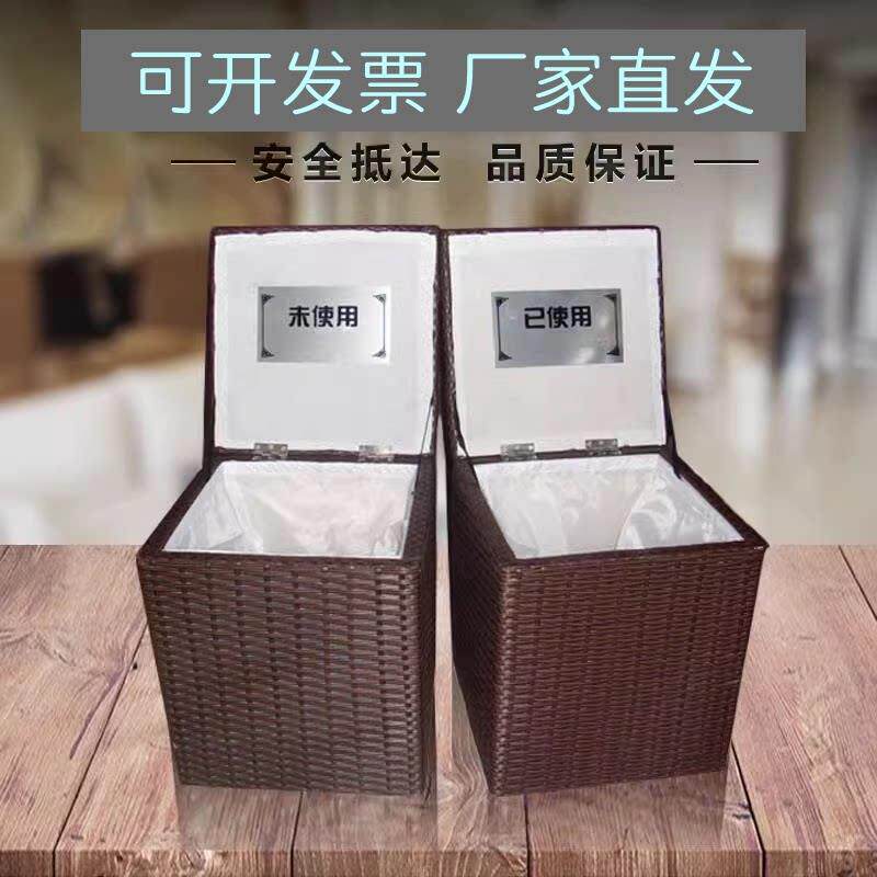 大号鞋套框有盖可坐家用鞋套整理收纳筐储物篓样品屋展示中心样板