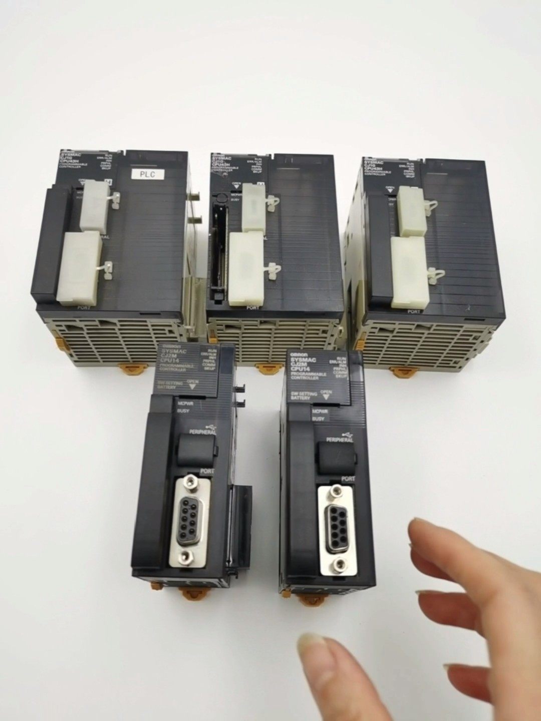 CJ1G-CPU43H CJ2M-CPU14原装拆机欧姆龙C