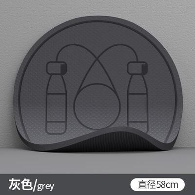 正品无绳运跳绳垫减震垫瑜伽垫健身家用静音厚加防滑男士女动专用