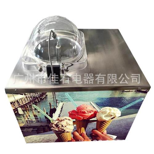 厂家供应 单缸冰激凌机 意式 110V gelato machine 前台冰淇淋机