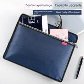 10包挎包公文包信息袋会议袋电脑袋时尚 帆布办公大容量公文袋