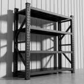 仓库架物置货架物收纳超市储重型储物加厚车库仓储多层架架家用间