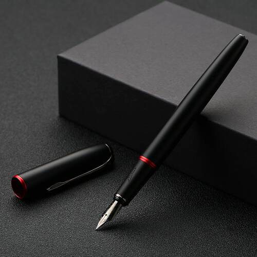 Pimio毕加索916钢笔美工笔弯头弯尖成人财务EF细笔尖钢笔男女生用