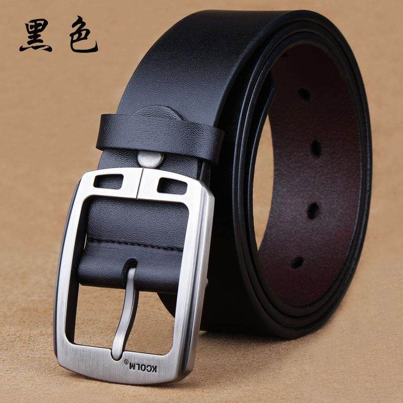 正品真k皮男士新腰带，超号宽牛皮腰带，日大本扣，多功能休闲青